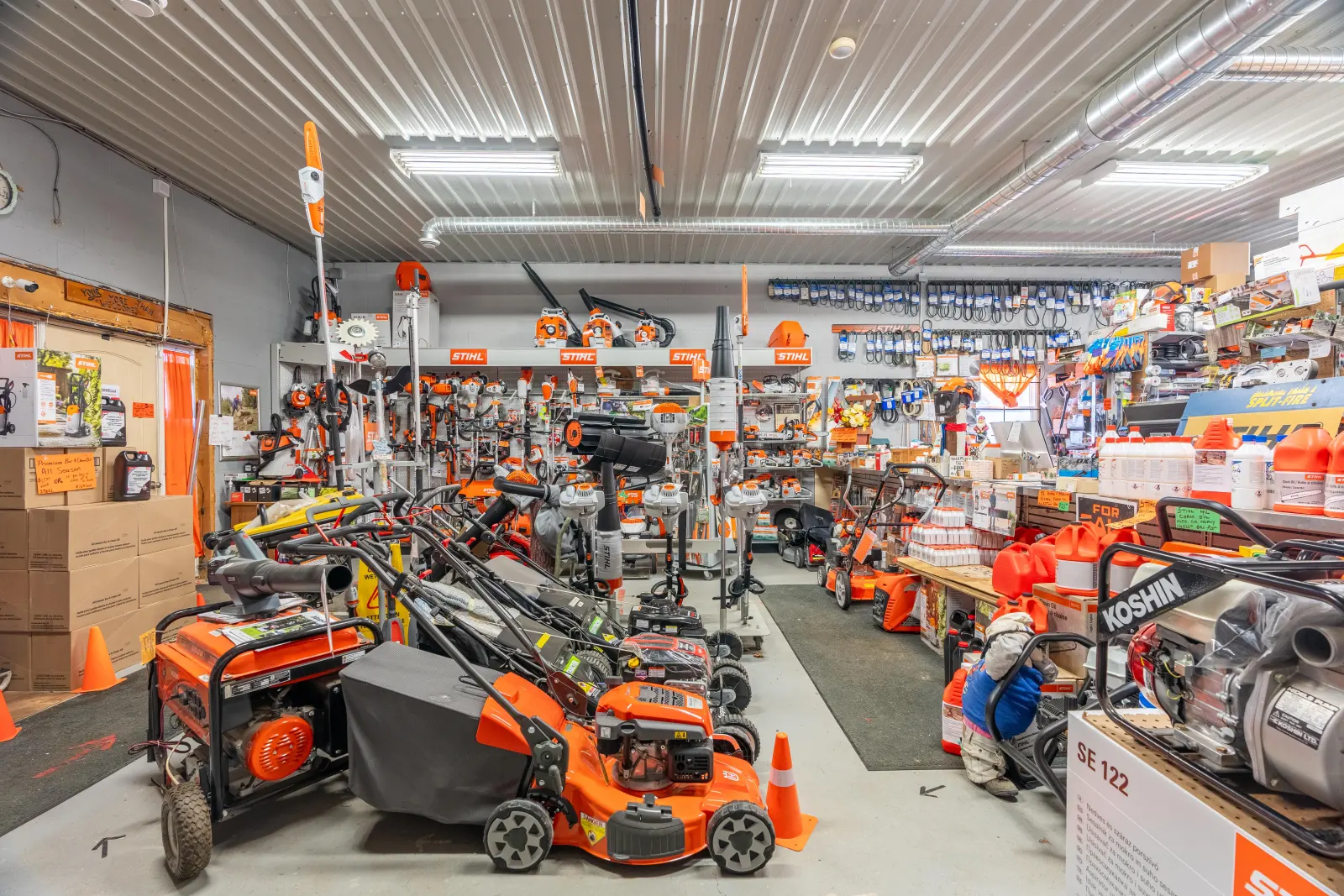 Showroom floor