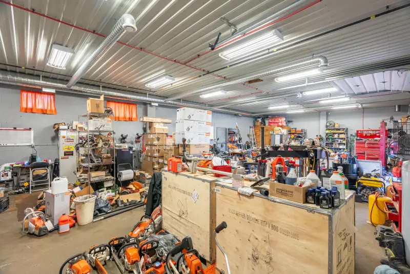 Open shop space