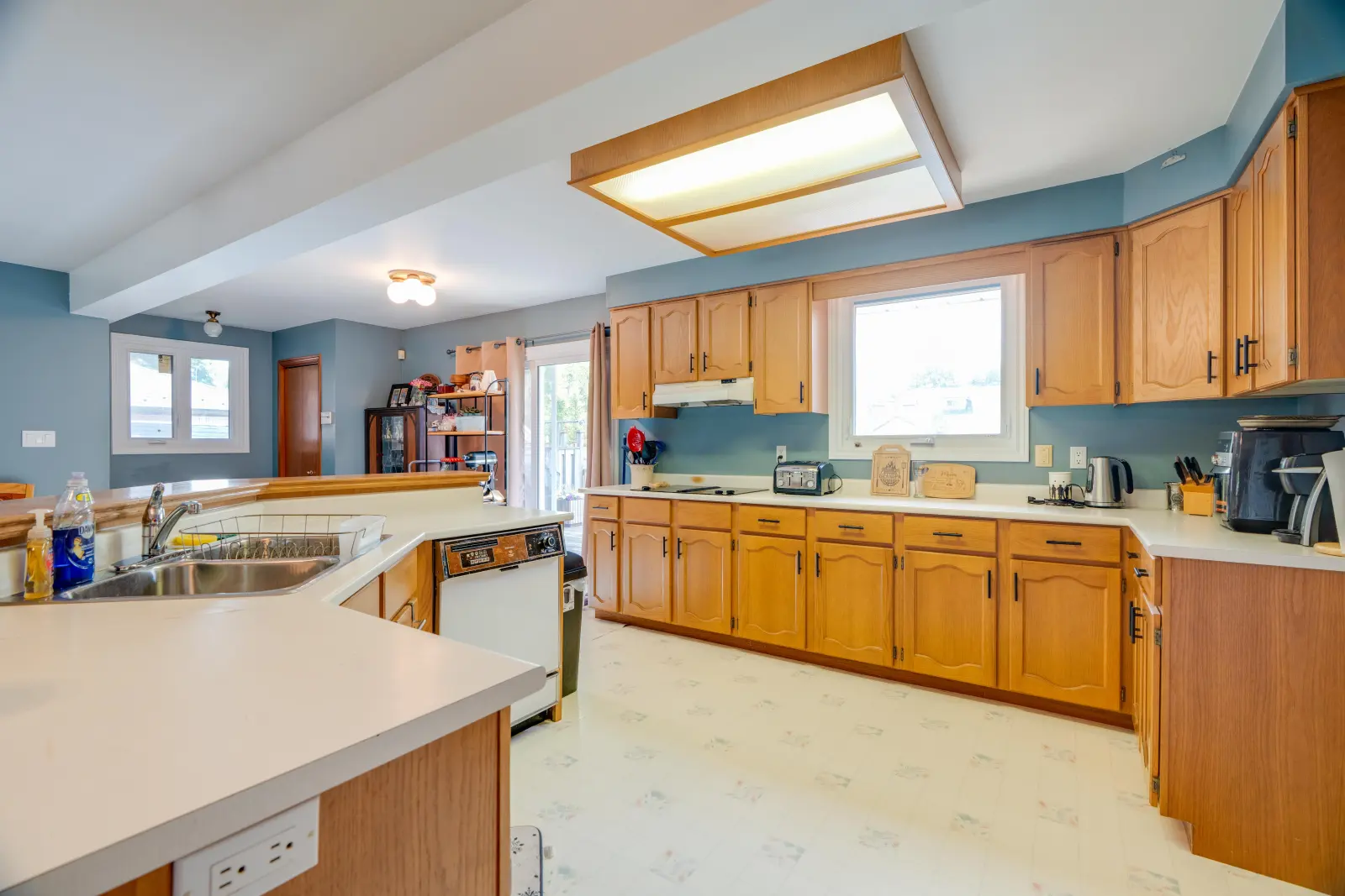 Kitchen with built-in ovens