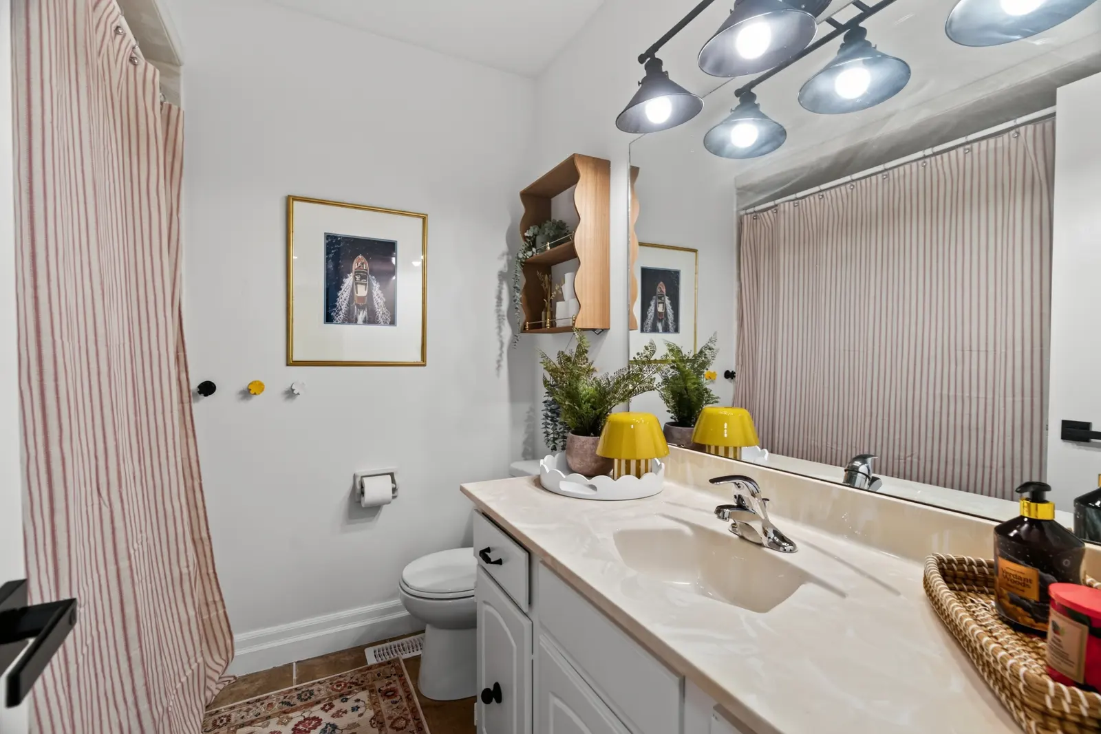 Upstairs bathroom